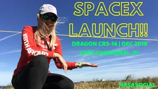 SpaceX Rocket LAUNCH from Cape Canaveral! Dragon Resupply Mission to ISS - NASA Social