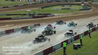 Autocross EM Bauska 2018 06 03 super semifinal 1