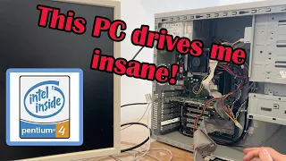 Spending way too much time resucing an old worthless PC