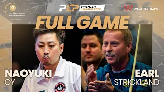 Trận đấu Naoyuki Oi vs Earl Strickland | Giải Billiards Premier League Pool 2023