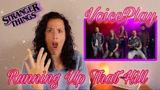 Reacting to VoicePlay ft  Ashley Diane | Running Up That Hill Stranger Things | One Of The Best!😱🤯