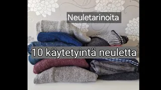 Neuletarinoita: 10 käytetyintä neuletta