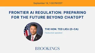 Frontier AI regulation: Preparing for the future beyond ChatGPT