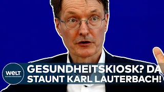 GESUNDHEITSKIOSK: Deutschlandweite medizinische Anlaufstellen! Da staunt Karl Lauterbach