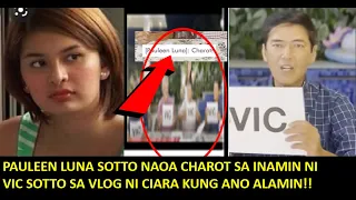 BOSSING VIC SOTTO TILA SINUPALPAL NG ASAWANG SI PAULEEN LUNA SA VLOG NI CIARA SOTTO ALAMIN