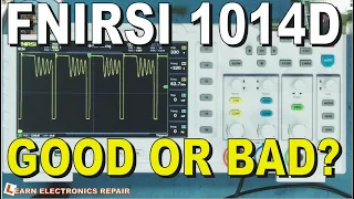 FNIRSI 1014D Test And Review vs Rigol DS1052E