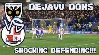 ARE THE DONS IN DECLINE? AFC WIMBLEDON V CRAWLEY TOWN.