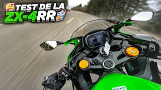 TEST DE LA KAWASAKI ZX-4RR 🚀🥰 UNE DINGUERIE