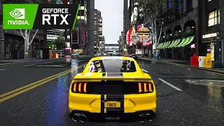 GTA 6 Graphics - 2020 Ford Mustang GT BRUTAL Sound 🔥 GeForce RTX™ 2080 Ti & i9-9900K | GTA V PC MOD