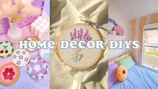 how to make your room aesthetic with DIYs✨*tiktok DIY home decor easy*