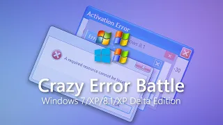 nlLuigi's Crazy Error Battle - Windows 7/XP/8.1/XP Delta Edition