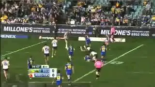 NRL 2011 Round 25 Highlights  Eels V Roosters