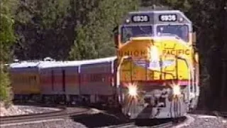 Union Pacific DDA40X Meets BNSF ES44DC at Virgilia Siding (Reupload)