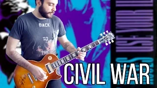 Guns N Roses - Civil War Guitar Solos Cover