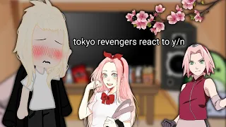 реакция токийских мстителей на т/и как Сакура Харуно / Tokyo revengers react to y/n (Sakura Haruno)