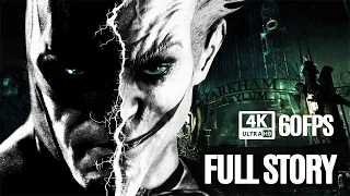 BATMAN ARKHAM ASYLUM All Cutscenes (Game Movie) 4K 60FPS Ultra HD