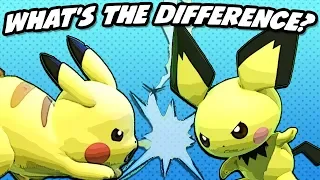What's the Difference between Pikachu and Pichu? (SSBU)