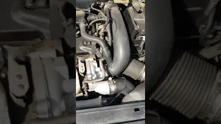 Peugeot RCZ 200 problem with strange sound whistling THP cold engine