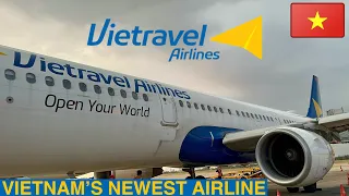 Flying VIETRAVEL AIRLINES A321 Economy Class - Vietnam’s UNIQUE NEW Airline