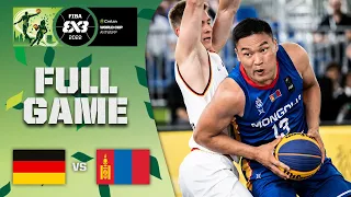 Germany v Mongolia | Men | Full Game | Crelan FIBA 3x3 World Cup 2022 | 3x3 Basketball