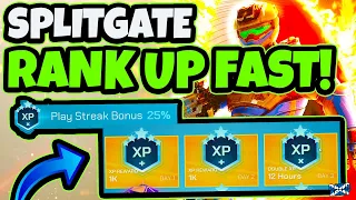 Splitgate: How to RANK UP FAST in SPLITGATE! Tips & Tricks! "EASY TUTORIAL* (Splitgate 2021)