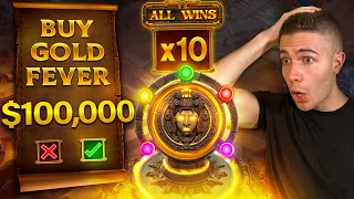 MASSIVE $100,000 BONUS BUY AND $1,000 HIGHROLL SPINS 💎 GEMS BONANZA MAX LEVEL