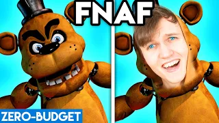 FIVE NIGHTS AT FREDDY'S WITH ZERO BUDGET! (FNAF PARODY BY LANKYBOX!)