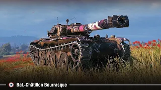 Bourrasque Весёлый нагиб за 10 000 золота Tanks blitz