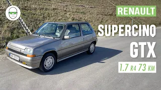 1987 Renault Supercinq GTX test PL Pertyn Ględzi Evergreen