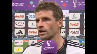 Thomas Müller Interview nach WM Aus in Katar 2022 HD