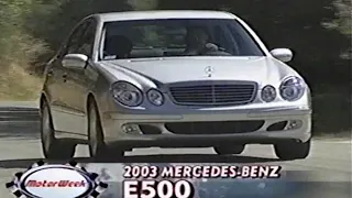 2003 Mercedes-Benz E500 V8 (W211) - MotorWeek Retro
