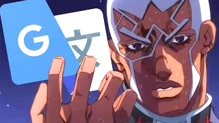 Pucci VS Jolyne but translated 1000x in Google Translate