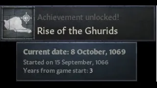 Rise of the Ghurids CK3 Speedrun in 3 years, 23 days