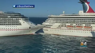 Injuries Reported After 2 Carnival Cruise Ships Collide