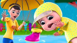 Rain, Rain, Go Away Nursery Rhyme With Lyrics - Cartoon Animation Rhymes & Songs for Children