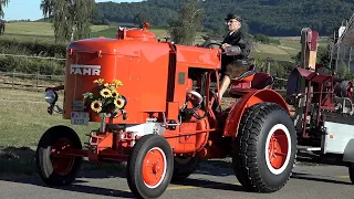 Anreise zum 6. Oldie- und Traktorenfest in Guntmadingen /Schweiz am 13.08.2022