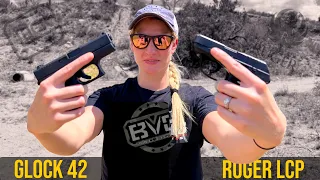 The Best 380 Pistol for the Wife?  Glock 42 VS Ruger LCP