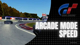 How fast are Gran Turismo 1's Arcade Mode cars?