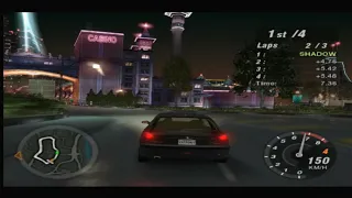 NFS Underground 2 | PEUGEOT 206 | CIRCUIT | 100% Original | Câmbio Manual! (PS3 1080p)