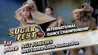1-st Place - AGT JUNIORS - Best Dance Show Juniors Pro