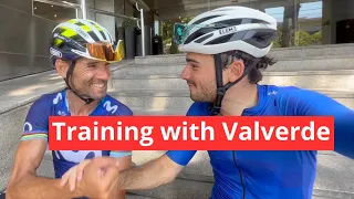 TRAINING WITH ALEJANDRO VALVERDE