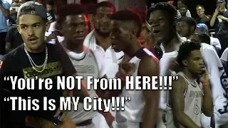 Trae Young & Mo Bamba watch Zion Harmon Dyckman Park DEBUT!