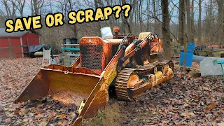 $500 Allis Chalmers Crawler, Sitting for Years. (Will It Run?)