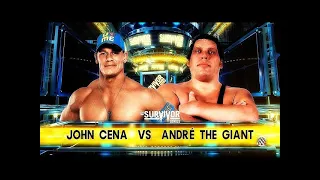 WWE FULL MATCH--JOHN CENA VS ANDRE THE GIANT--HEAVYWEIGHT CHAMPIONSHIP