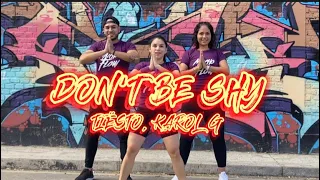 Don’t Be Shy  - Tiësto & Karol G- Coreografía - Flow Dance Fitness- Zumba