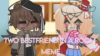 Two Bestfriends in a Room Meme But Different||Elizabeth x Gabriel||My AU||Read Desc