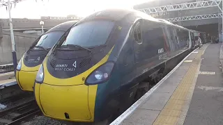 Boarding  Avanti West Coast Class 390 148 at London Euston