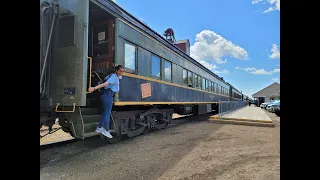 A Sneak Peak of Stettler Train Ride | Alberta | Canada