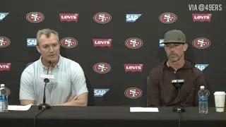 49ers Kyle Shanahan & John Lynch react to heartbreaking Super Bowl loss + discuss teams future