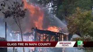 ‘It’s getting worse and worse’: Glass Fire burns through parts of Napa County